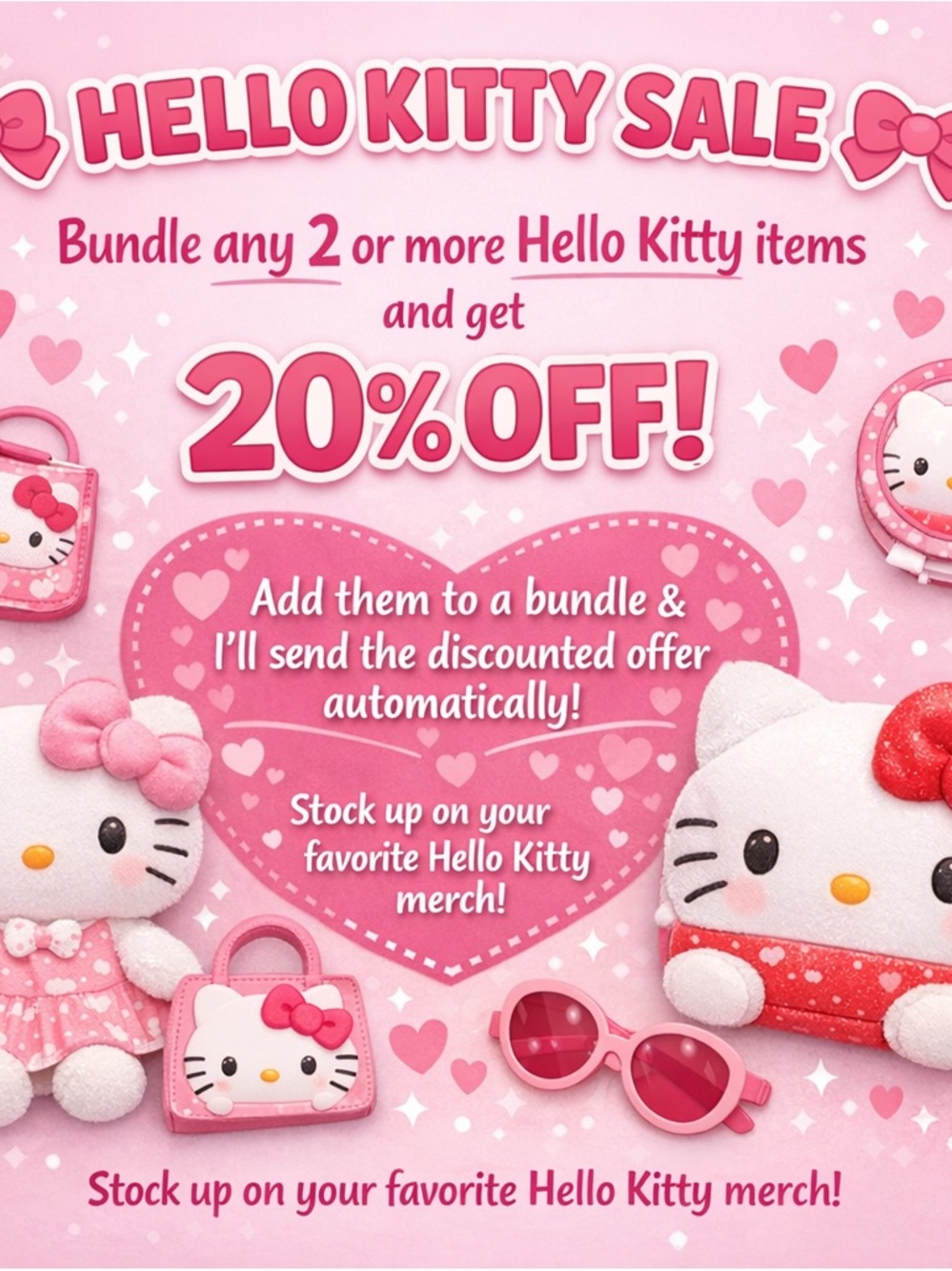 Hello Kitty Limit Time Sale!